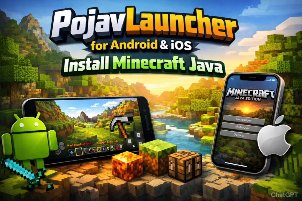 PojavLauncher for Android & iOS – Install Minecraft Java